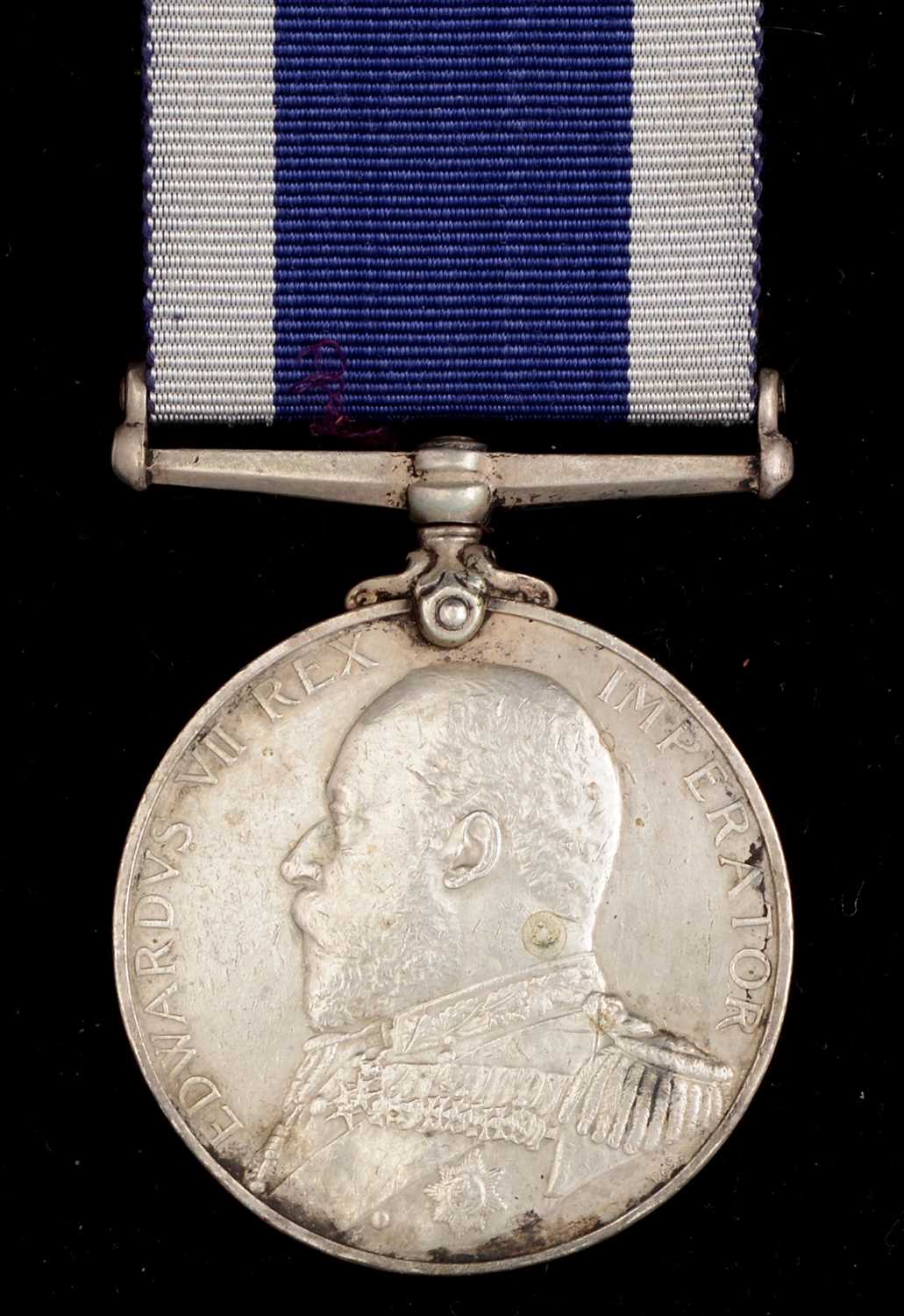 Lot 1789 - Royal Naval Long Service and Good Conduct medal