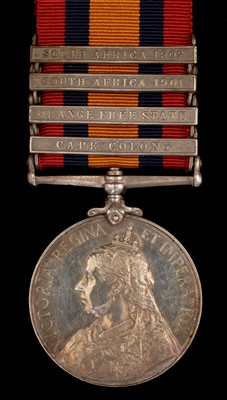 Lot 1612 - Queen's South Africa medal