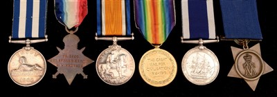 Lot 1615 - 19th Century and First World War medals