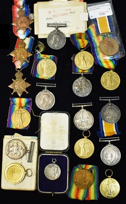 Lot 1685 - First World War General Service medals