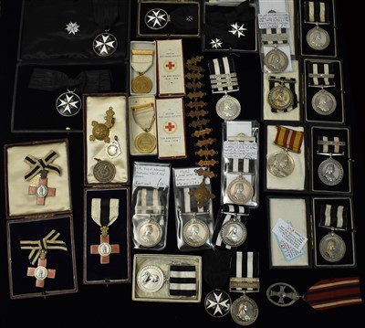 Lot 1797 - Medical medals, mostly Long Service