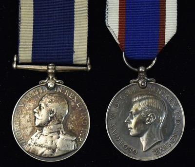 Lot 1798 - Two Naval Long Service medals