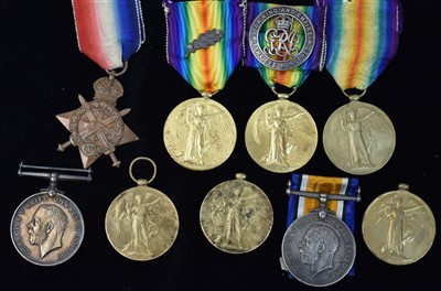 Lot 1686 - First World War General Service Medals,...