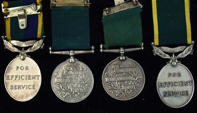 Lot 1803 - Long Service Reserves medals