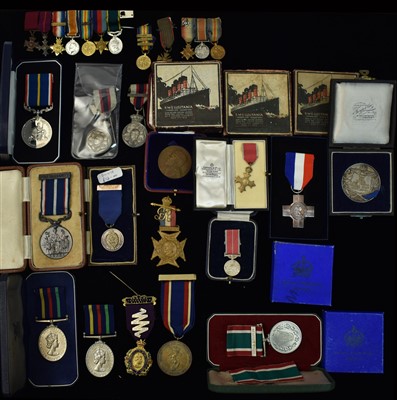 Lot 1858 - Medals various