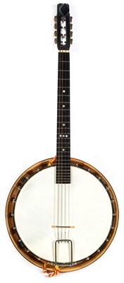 Lot 97 - Will Van Allen 8 string tenor banjo