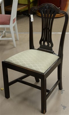 Lot 1189 - Table and chairs