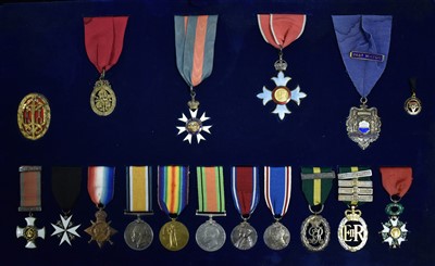 Lot 1505 - The Medals of Sir Robert Chapman, CB, CMG, CBE, DSO, TD