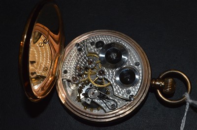 Lot 751 - 9ct pocket watch