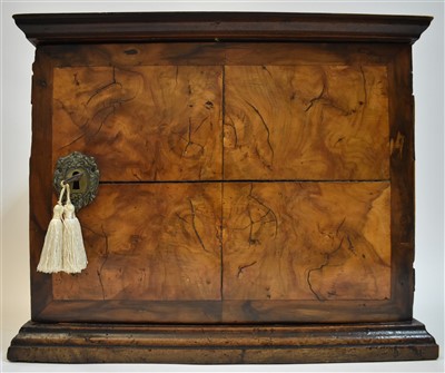 Lot 279 - 18th Century spice cabinet
