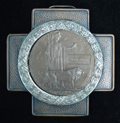 Lot 1674A - First World War memorial plaque