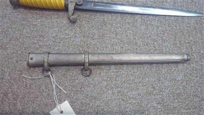 Lot 1625 - Second World War German Army Officer's dagger