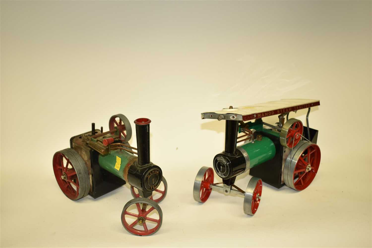 Lot 176 - Two live steam traction engines