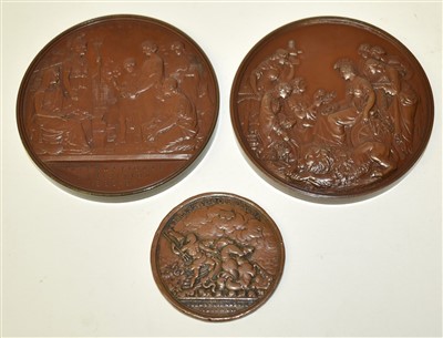 Lot 255 - Three medallions