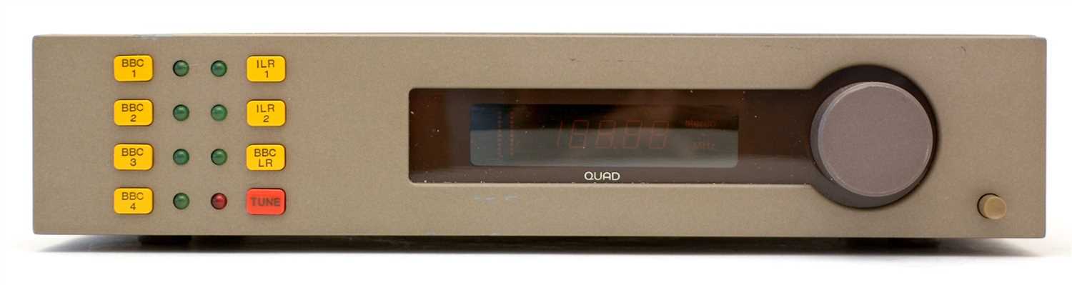 Lot 36 - Quad FM4 Tuner amplifier
