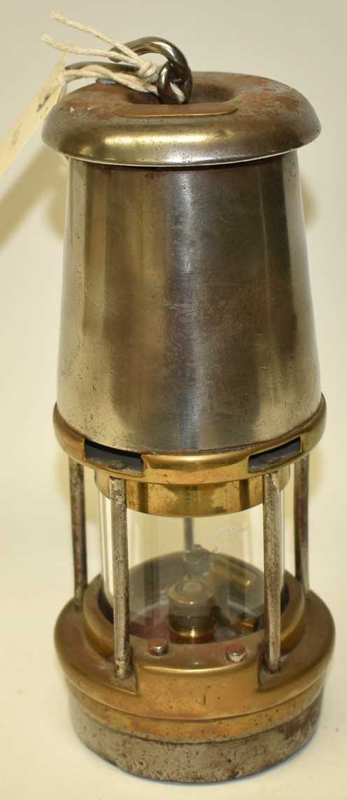 Lot 259 - Miner's lamp