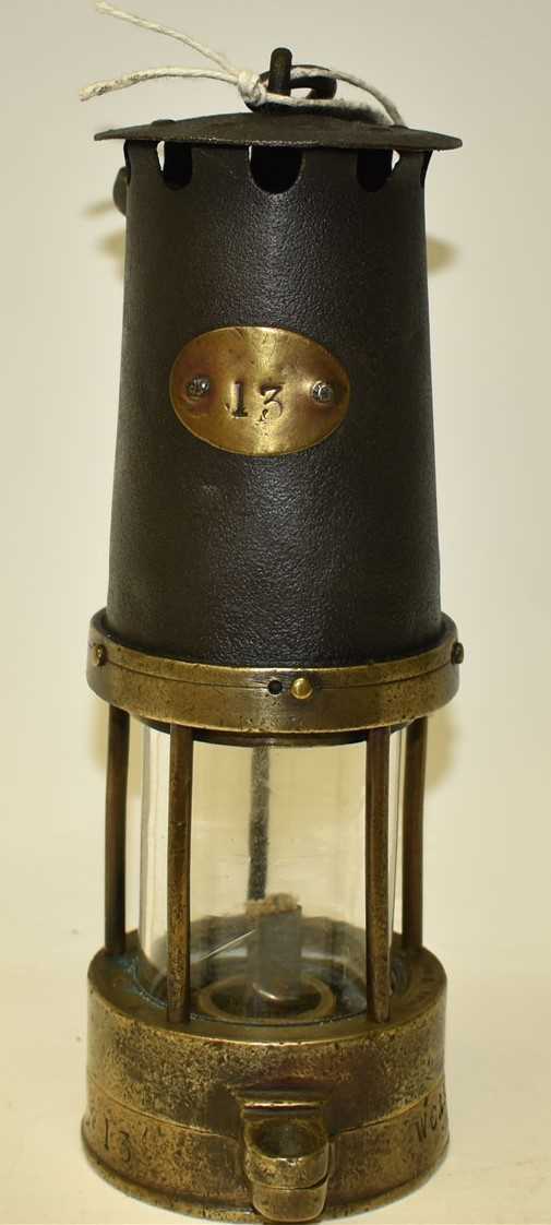 Lot 274 - Naylor miners lamp
