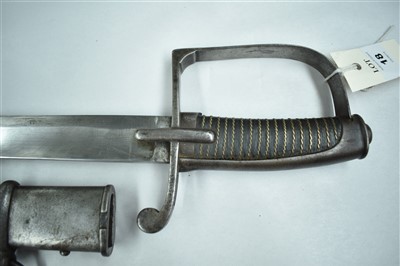 Lot 18 - Italian Cavalry sword