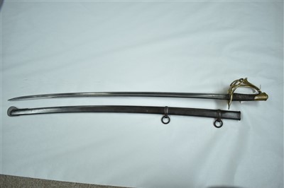 Lot 26 - French Light Cavalry Trooper's sword, model...
