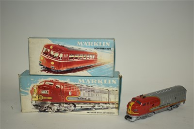 Lot 151 - Three Marklin locomotives