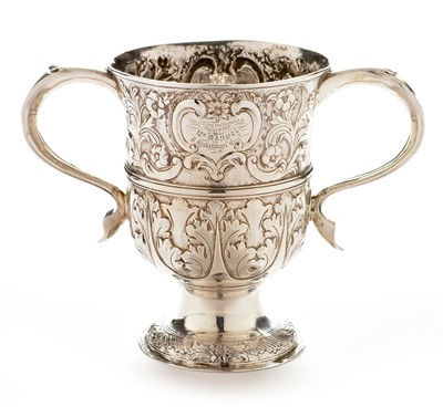 Lot 216 - Silver Loving Cup