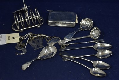 Lot 784 - Silver items