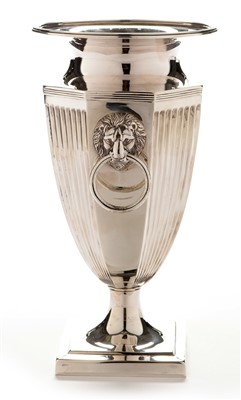 Lot 218 - A Silver Vase