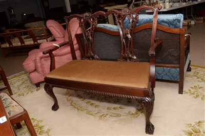 Lot 480 - Chair-back sofa
