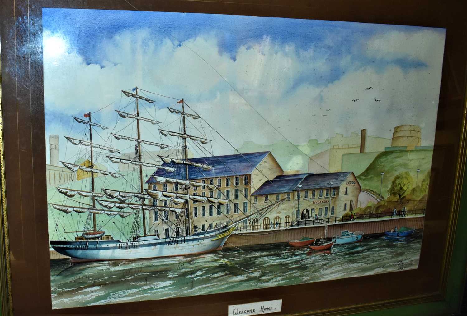 Lot 1087 - J* E* Devitt watercolour