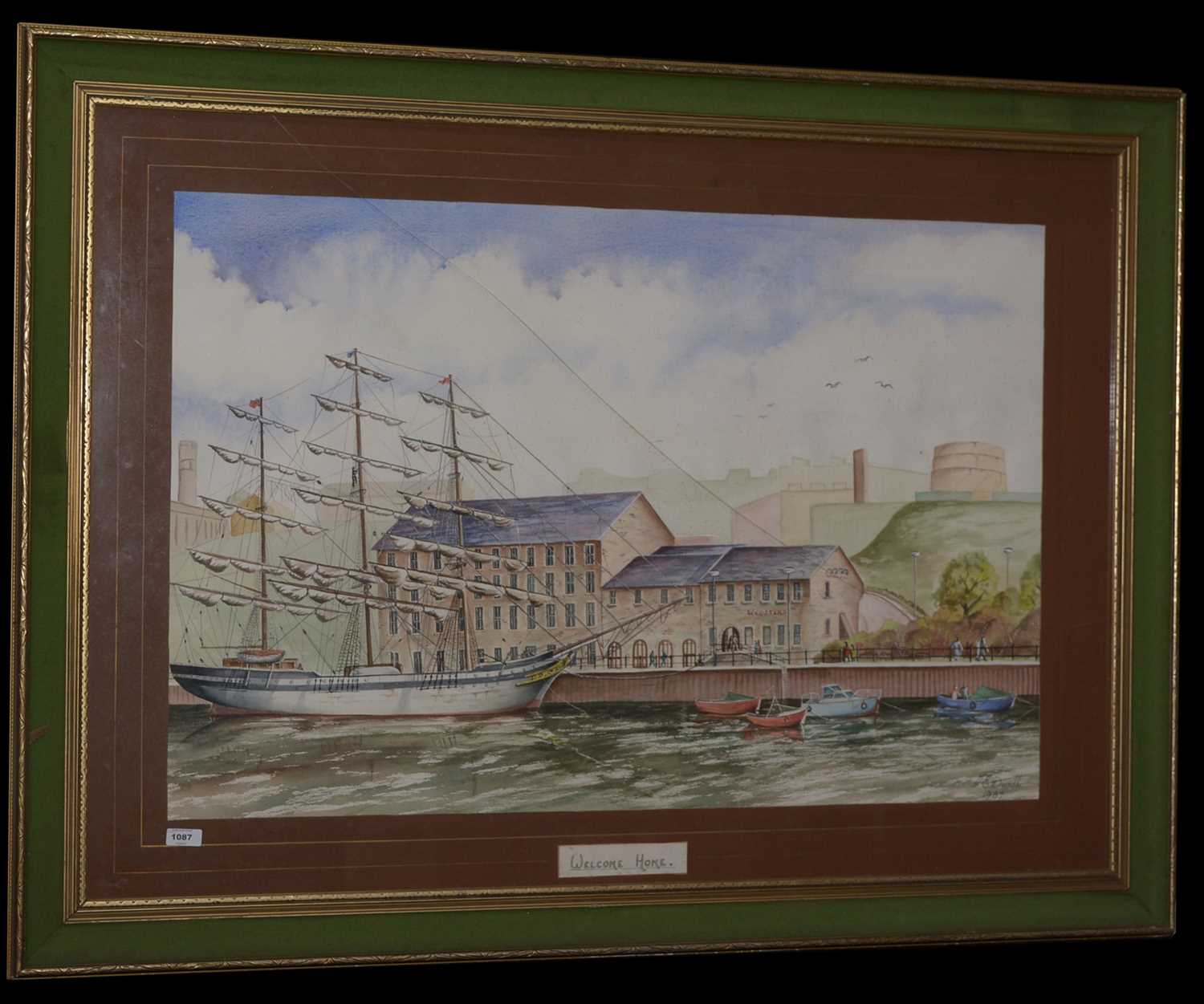 Lot 1087 - J* E* Devitt watercolour