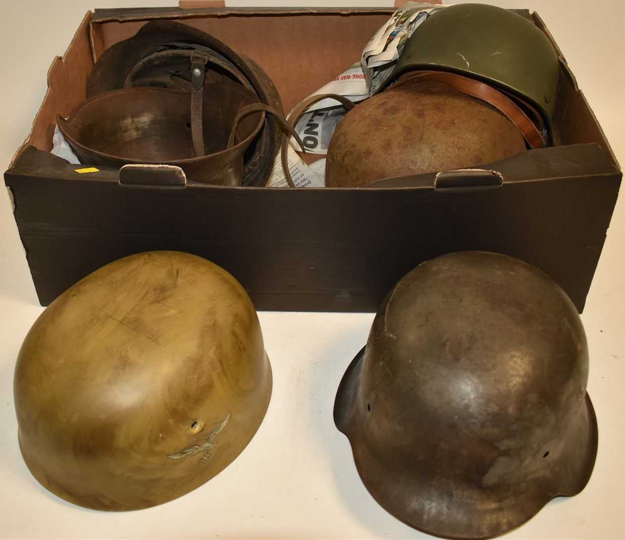 Lot 2 - German helmets