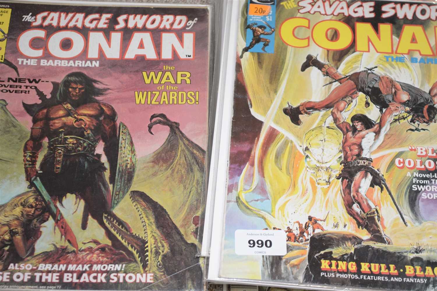 Lot 990 - Savage Sword of Conan
