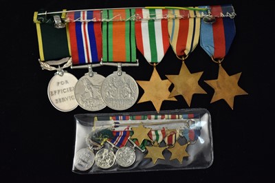 Lot 1867 - Efficiency medal group