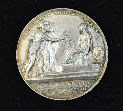Lot 84 - Victoria Coronation 1838 silver medal