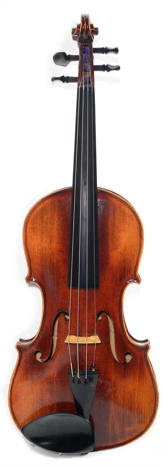 Lot 107 - Violin Cased