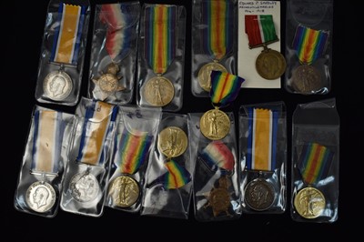 Lot 1876 - Single First World War medals