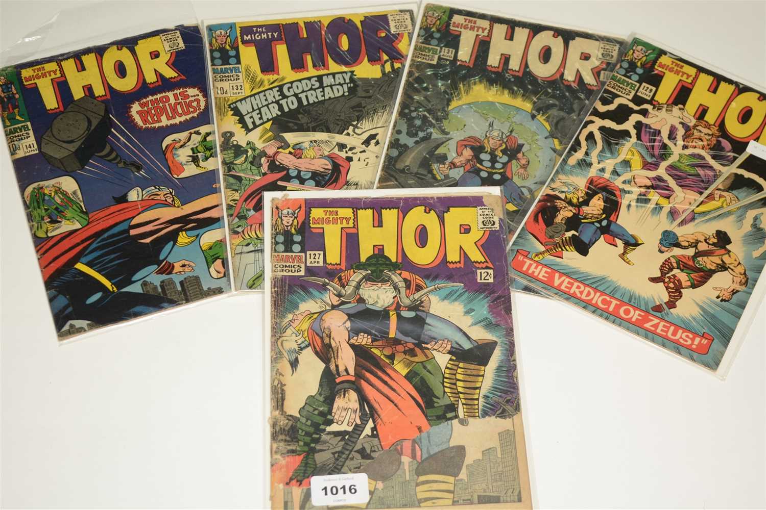 Lot 1016 - The Mighty Thor Comics
