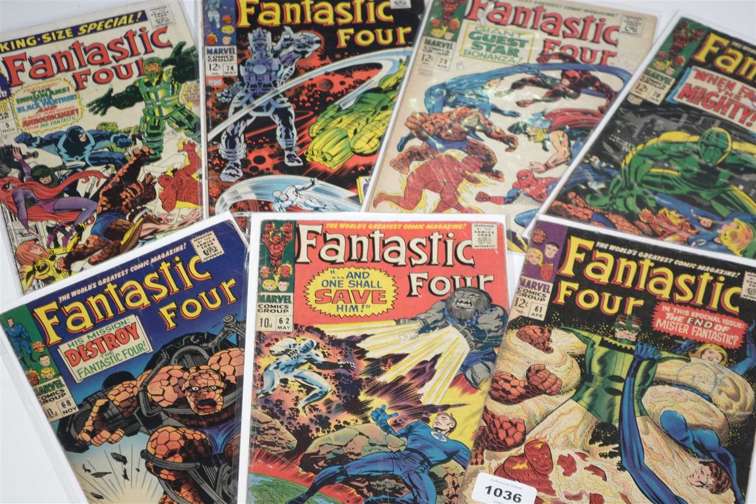 Lot 1036 - Fantastic Four Comics