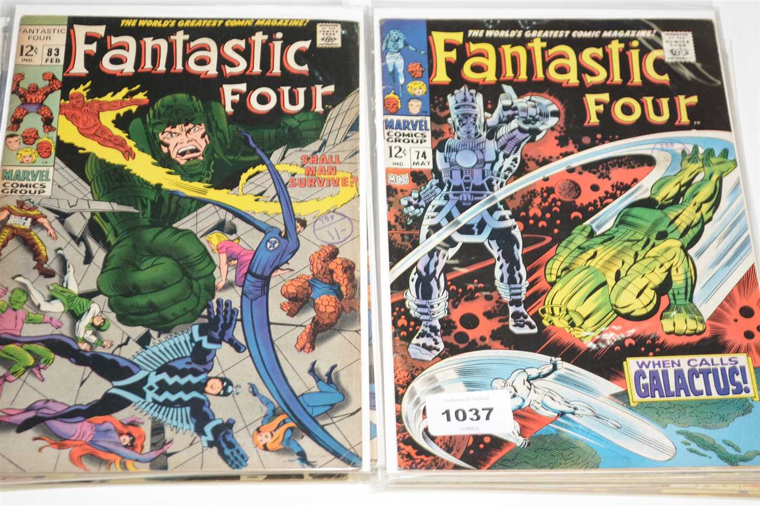 Lot 1037 - Fantastic Four Comics