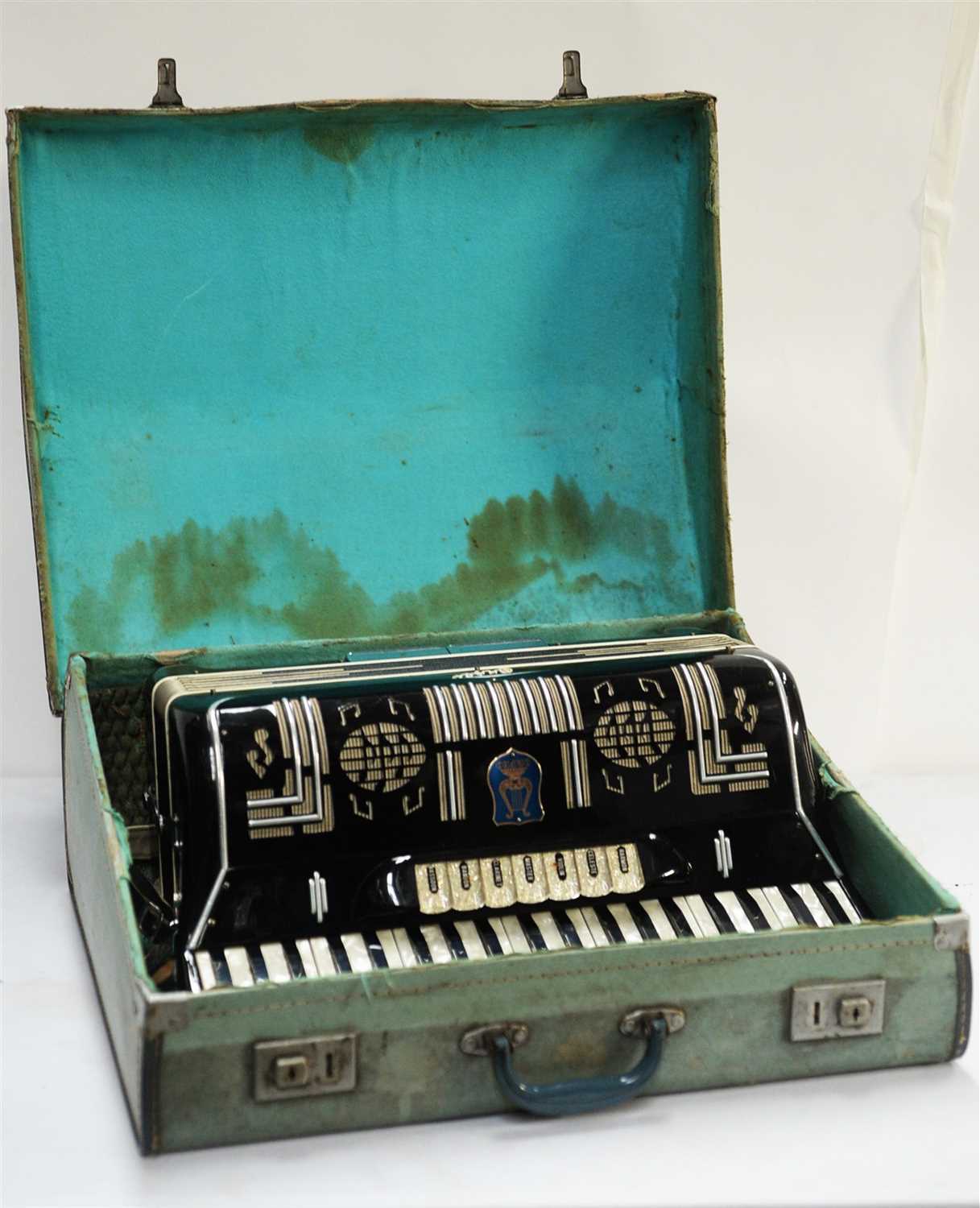 Lot 71 - An Orfeo accordion.