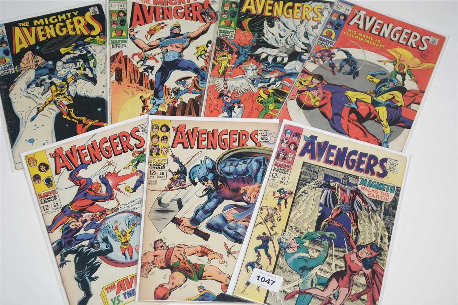 Lot 1047 - The Avengers Comics