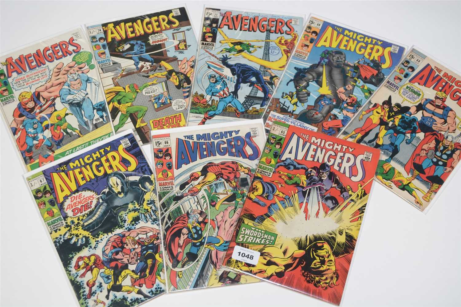 Lot 1048 - The Mighty Avengers Comics