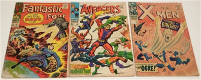 Lot 945 - The Avengers, X-Men and Fantastic Four Comics