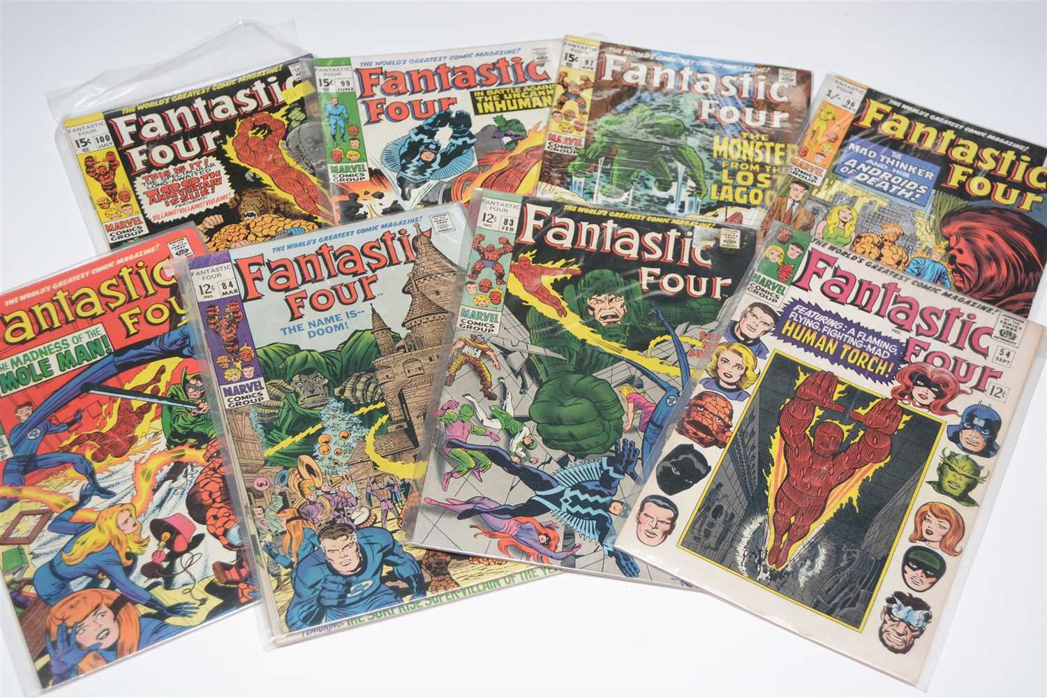 Lot 968 - Fantastic Four Comics
