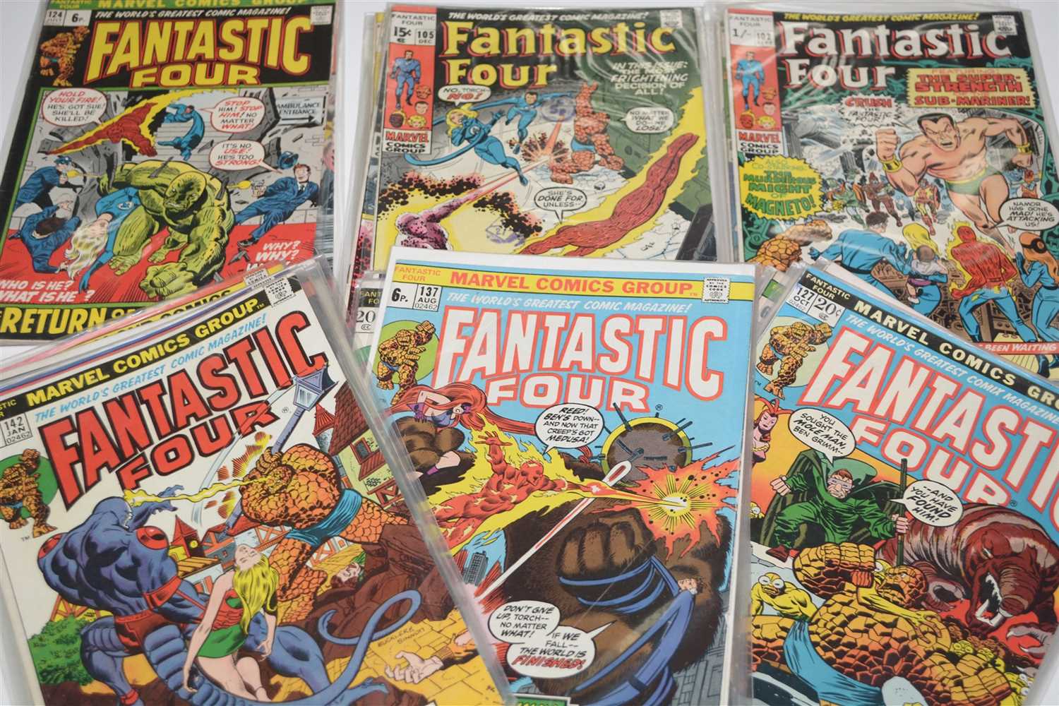 Lot 969 - Fantastic Four Comics