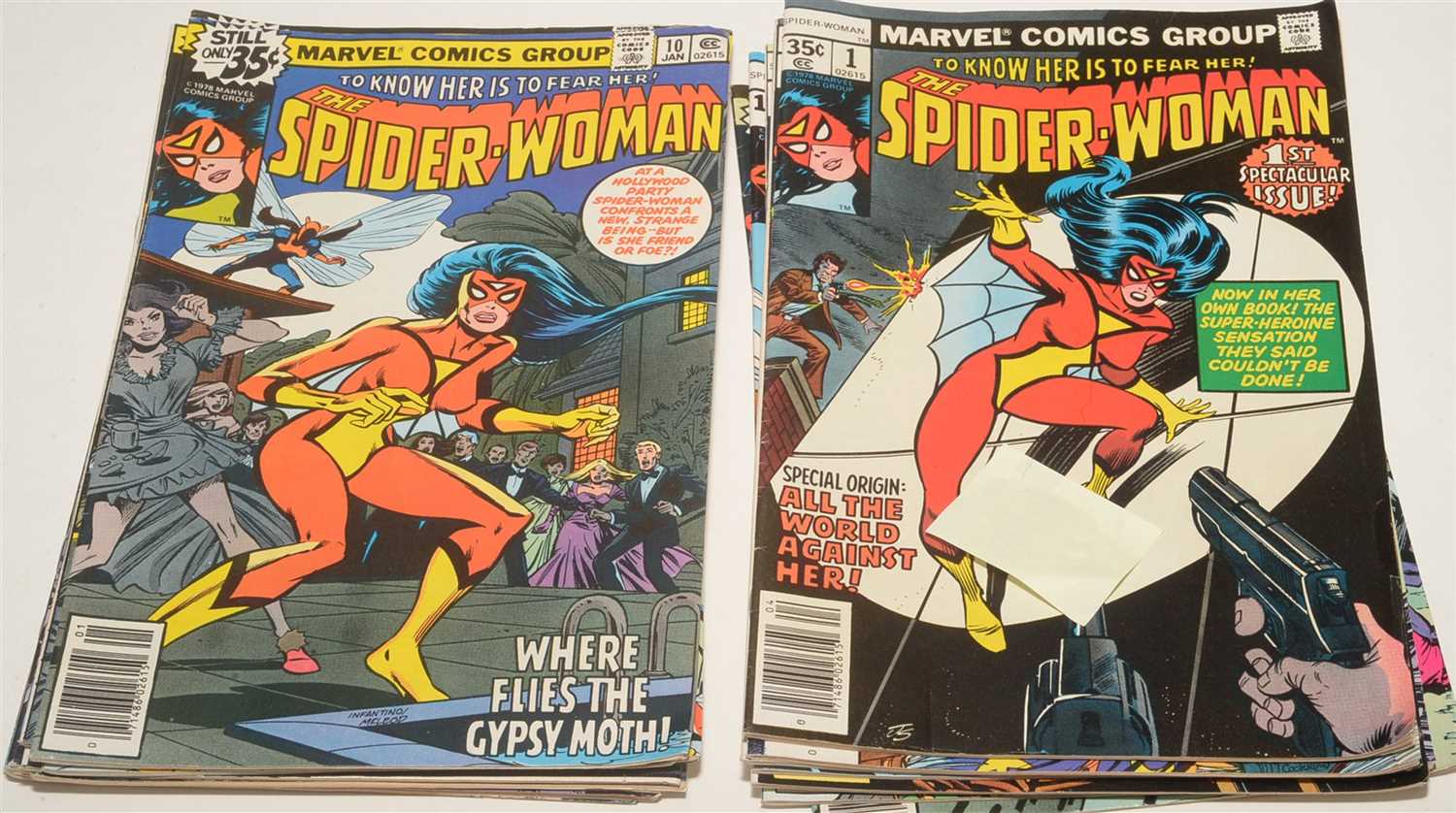 Lot 1072 - Spider-Woman Comics