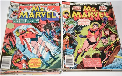 Lot 1073 - Ms. Marvel Comics