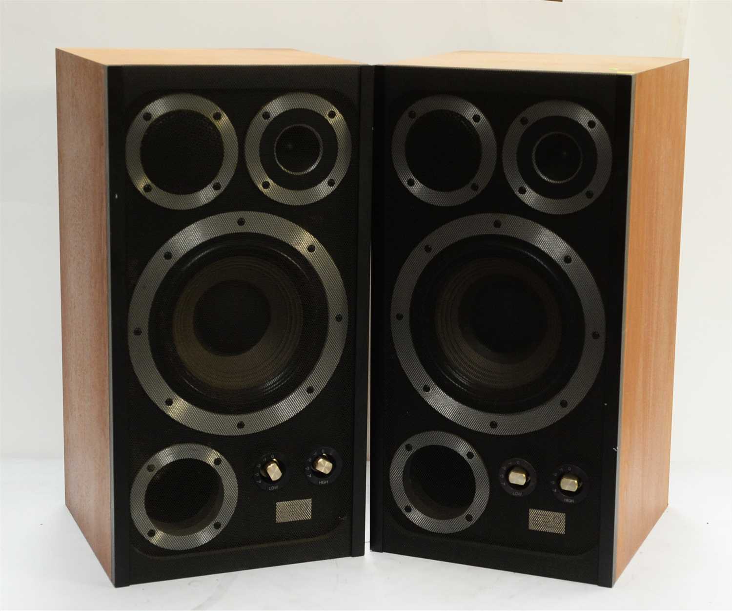 Lot 57 - A pair of Wharfedale E Fifty floor standing speakers.