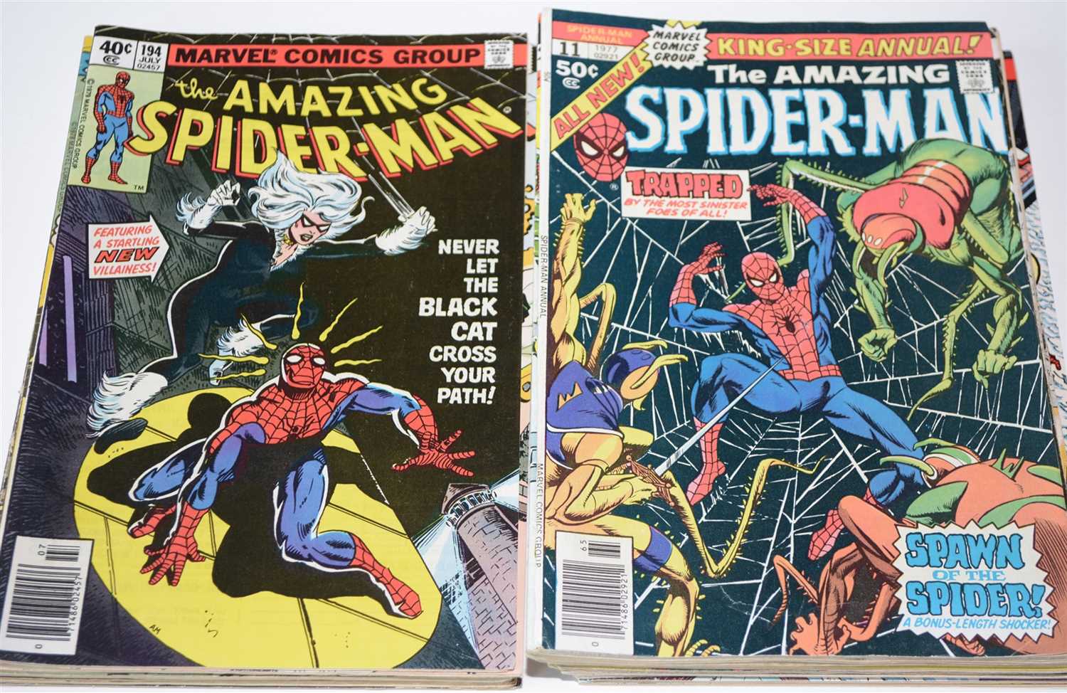Lot 1076 - The Amazing Spider-Man Comics