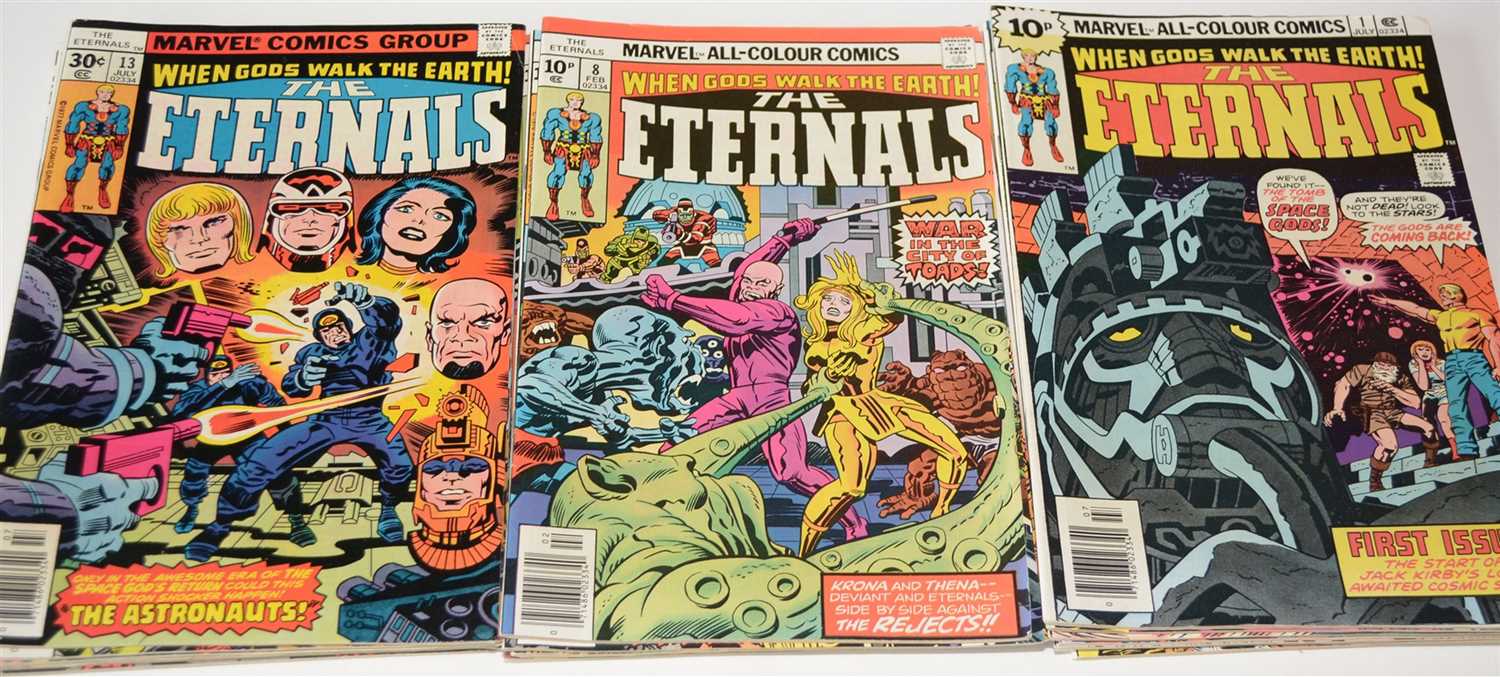 Lot 1079 - The Eternals Comics